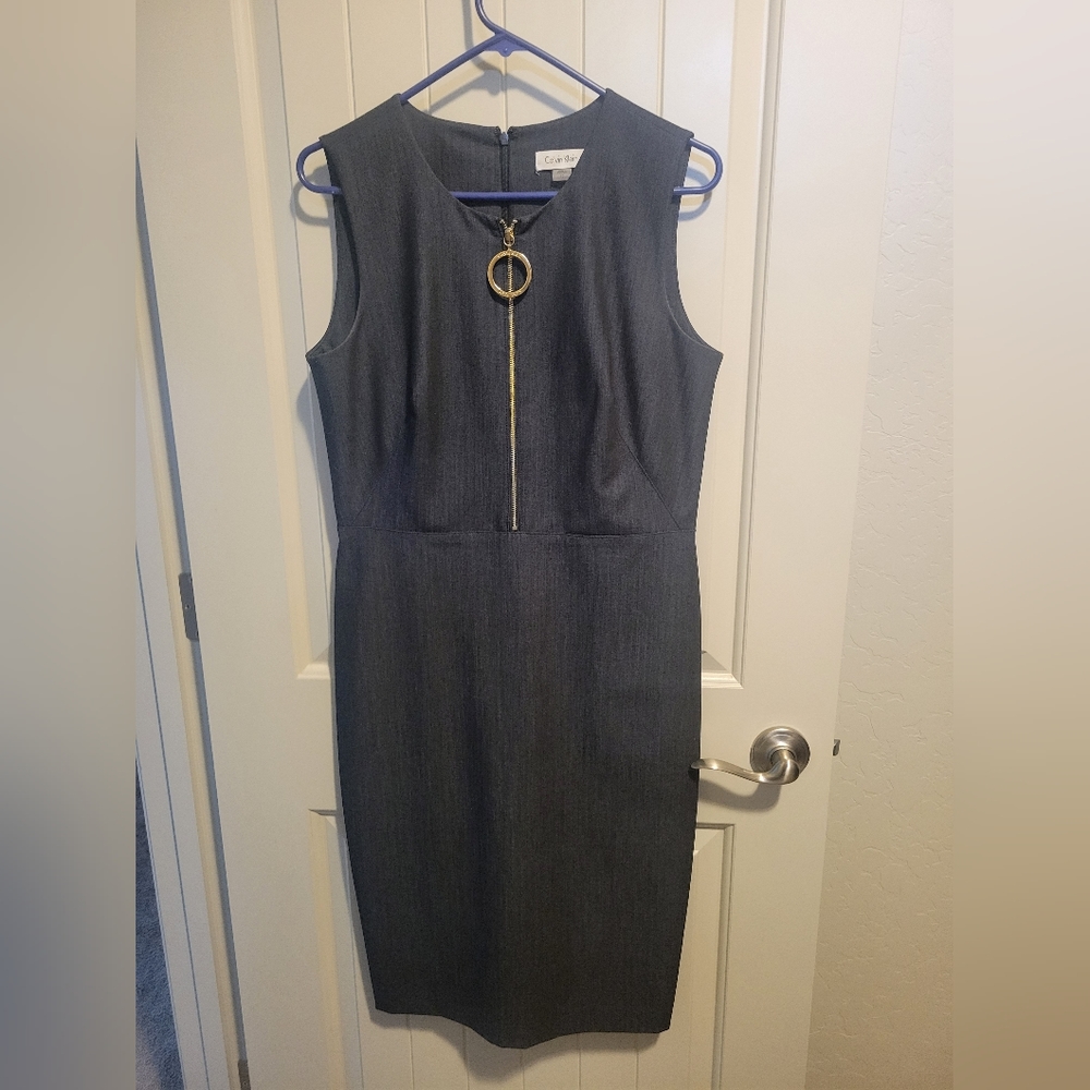 Womens Calvin Klein Sleeveless Size 10 Dress